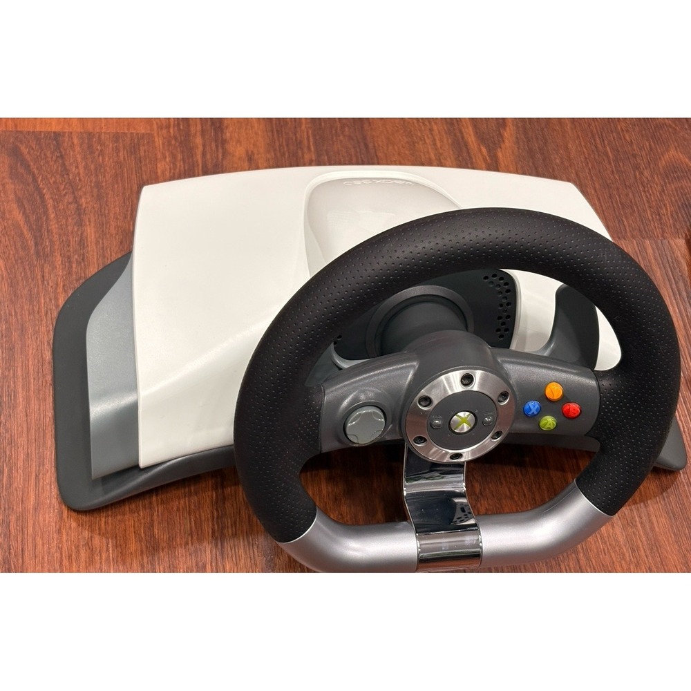 Xbox‎ 360 Wireless Racing Wheel READ! - Picture 7 of 16